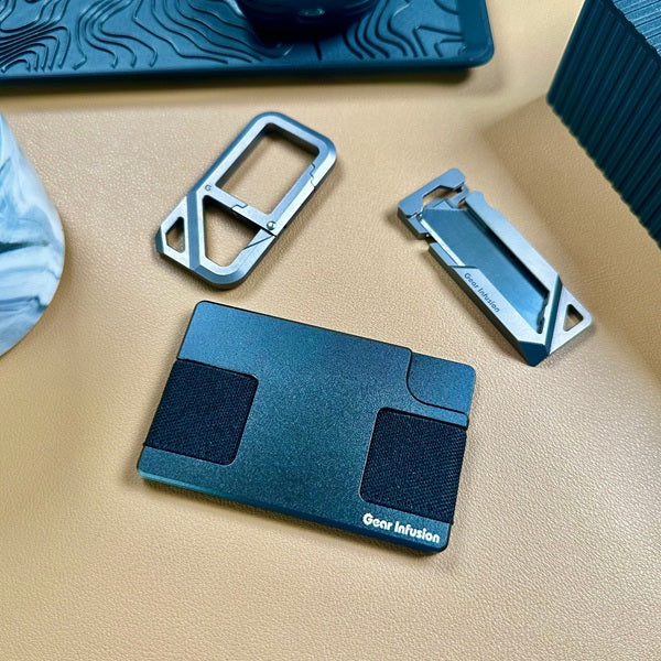 Everyday Kit (GhostTi, Wallet, Carabiner) Left Handed