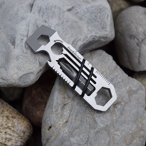 EverRatchet Ratcheting Keychain Multitool - Gear Infusion