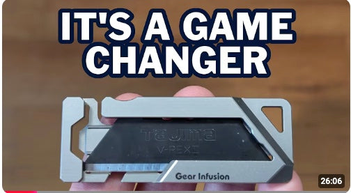 Gravity Utility Knife Reinvented — GhostTi Review