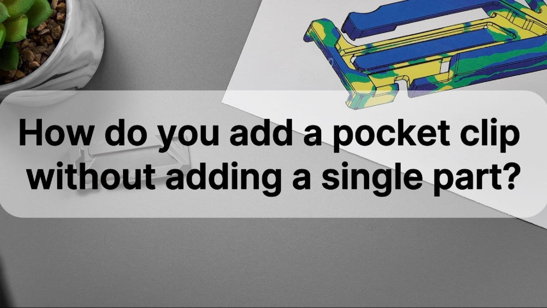 How We Added a Pocket Clip to the GhostTi Without Adding a Single Part