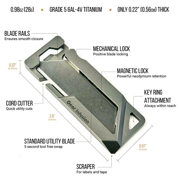 GhostTi Utility Knife