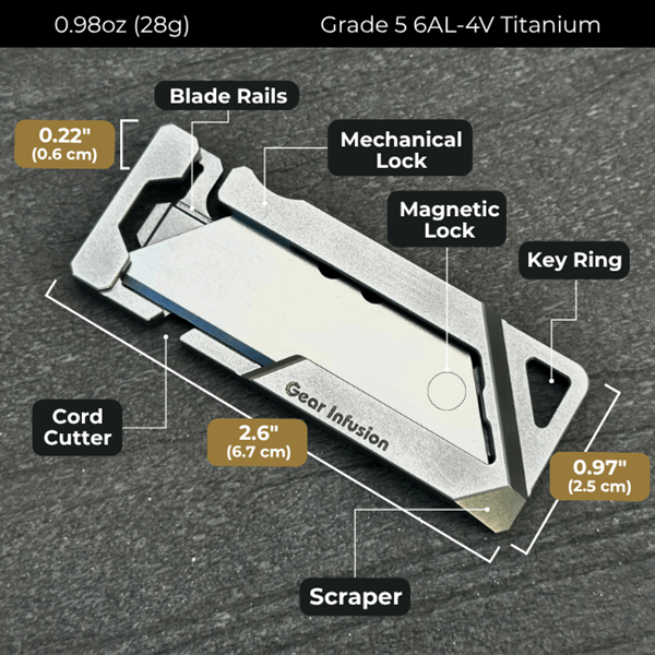 GhostTi Utility Knife