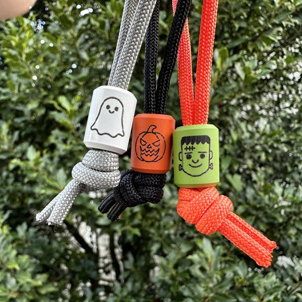 Custom Titanium Bead + Paracord Lanyard
