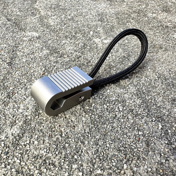 Custom Titanium Bead + Paracord Lanyard