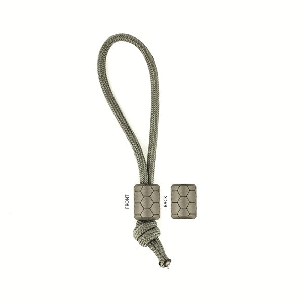 Custom Titanium Bead + Paracord Lanyard Combo