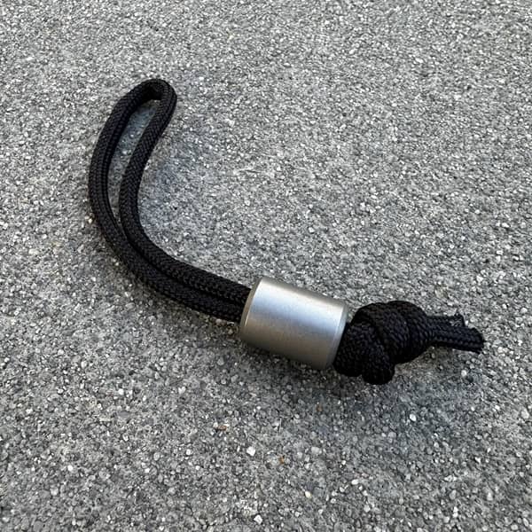 Titanium Bead + Paracord Lanyard