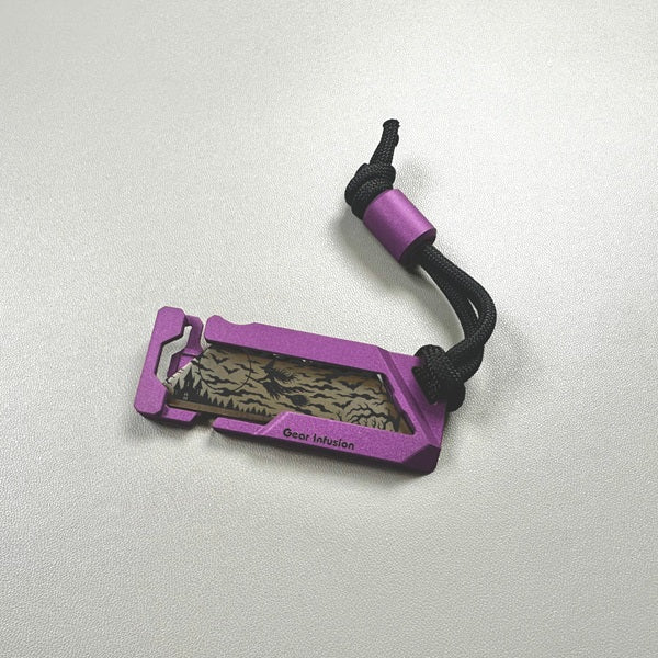 Halloween GhostTi in Purple with witch Halloween blade and matching bead