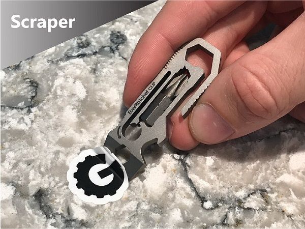 EverRatchet Clip Ratcheting Keychain Multitool - Gear Infusion