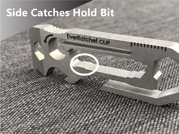 EverRatchet Clip Ratcheting Keychain Multitool - Gear Infusion