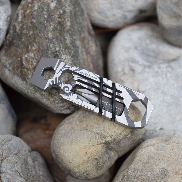 EverRatchet Ratcheting Keychain Multitool - Gear Infusion